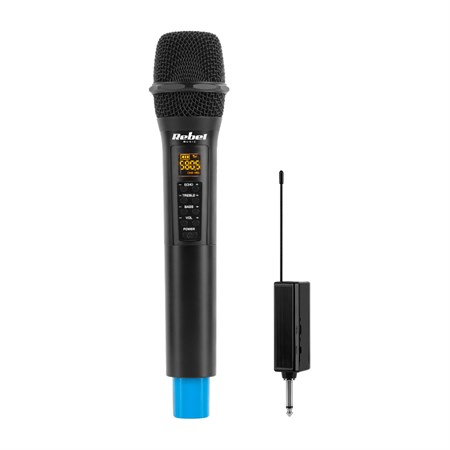 Mikrofon bezdrátový REBEL UHF 560,5 - 574,5 MHz