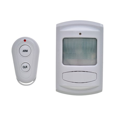 GSM Alarm, pohybový senzor, dálk. ovl., bílý A1a