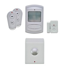 GSM Alarm set, pohybový senzor, siréna, okenní senzor + 2x dálk.