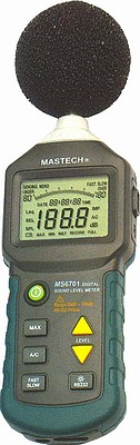 Hlukomr 30-130dB MASTECH MS6701 s vstupem RS232