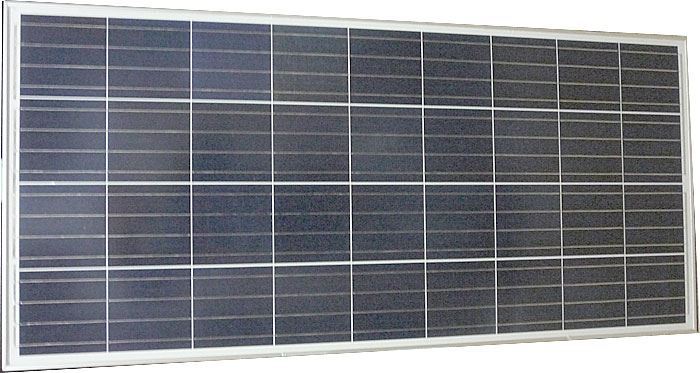 Fotovoltaický solární panel 12V/100W monokrystalický
