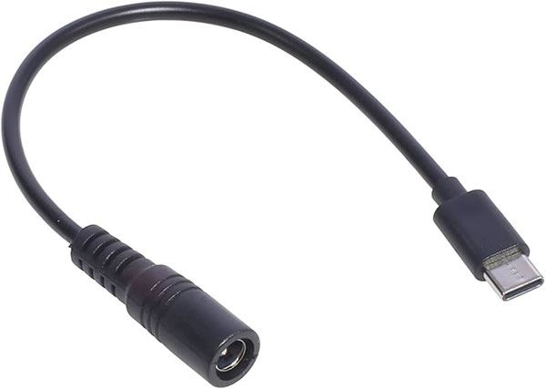 Redukce USB-C / DC zd��ka 5,5x2,1mm