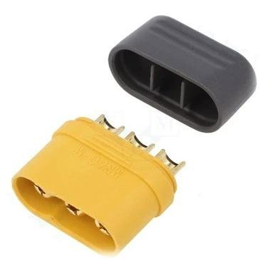 Konektor Amass MR30-M s krytem